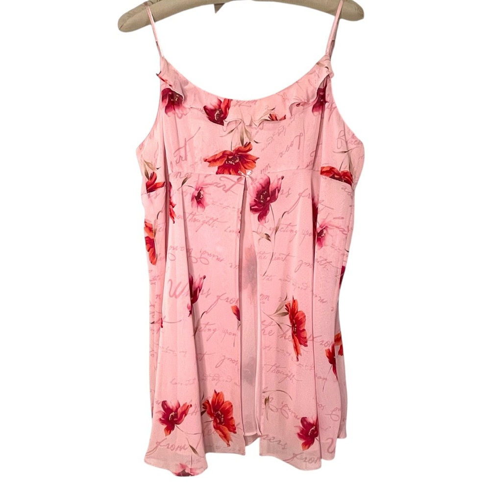 Pink Cami Floral Top